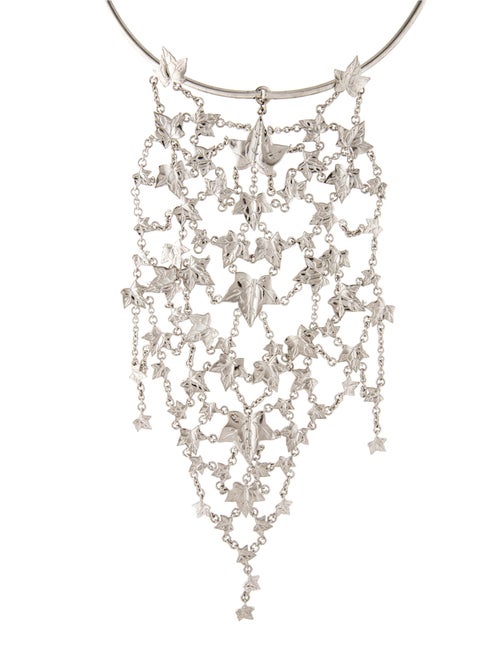 Alexander McQueen Ivy Choker Bib Necklace