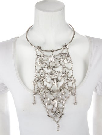 Alexander McQueen Ivy Choker Bib Necklace