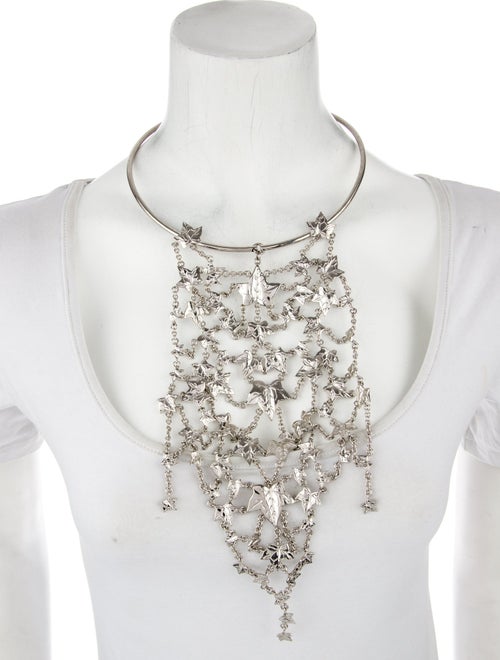 Alexander McQueen Ivy Choker Bib Necklace