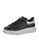 Alexander McQueen Leather Colorblock Pattern Chunky Sneakers