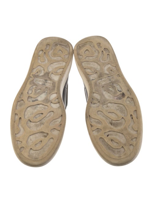 Alexander McQueen Leather Colorblock Pattern Chunky Sneakers