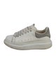 Alexander McQueen Leather Colorblock Pattern Sneakers