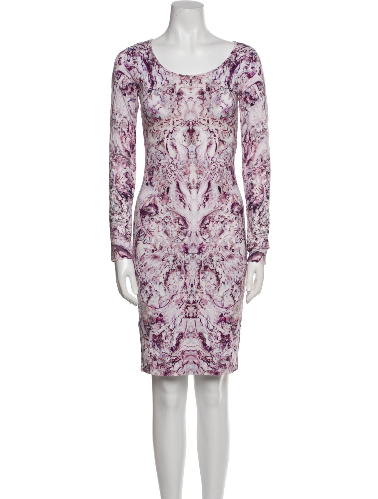 Alexander McQueen Printed Mini Dress