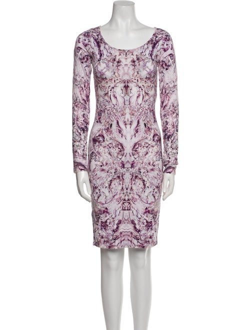 Alexander McQueen Printed Mini Dress