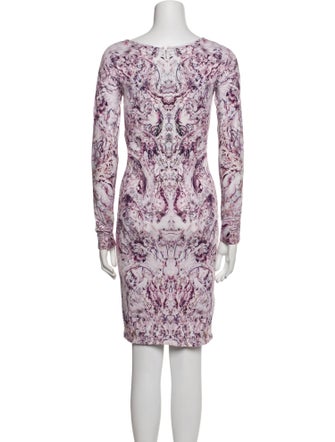 Alexander McQueen Printed Mini Dress