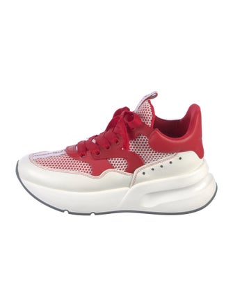 Alexander McQueen Leather Patterned Sneakers