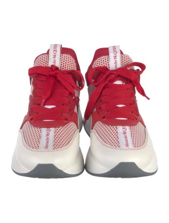 Alexander McQueen Leather Patterned Sneakers