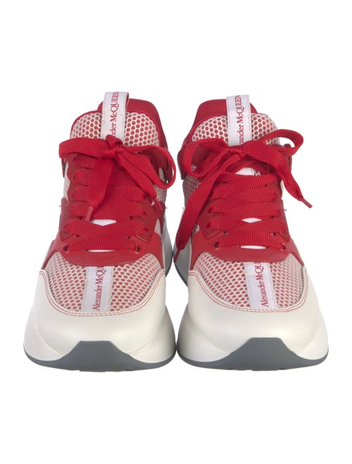 Alexander McQueen Leather Patterned Sneakers