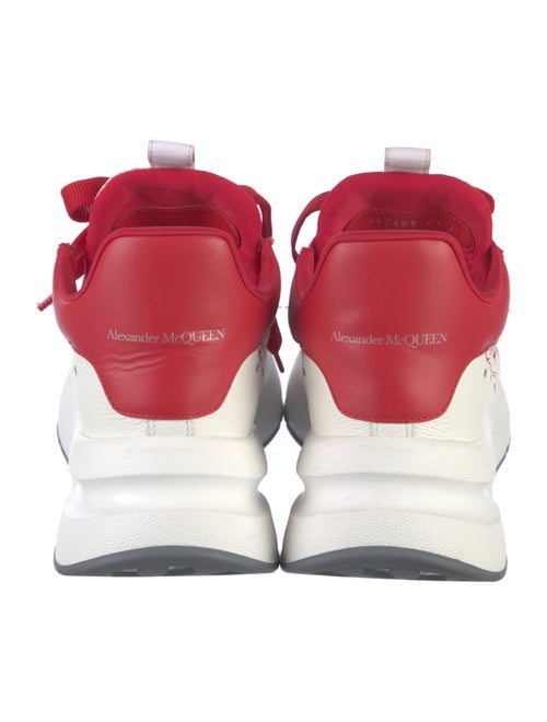 Alexander McQueen Leather Patterned Sneakers