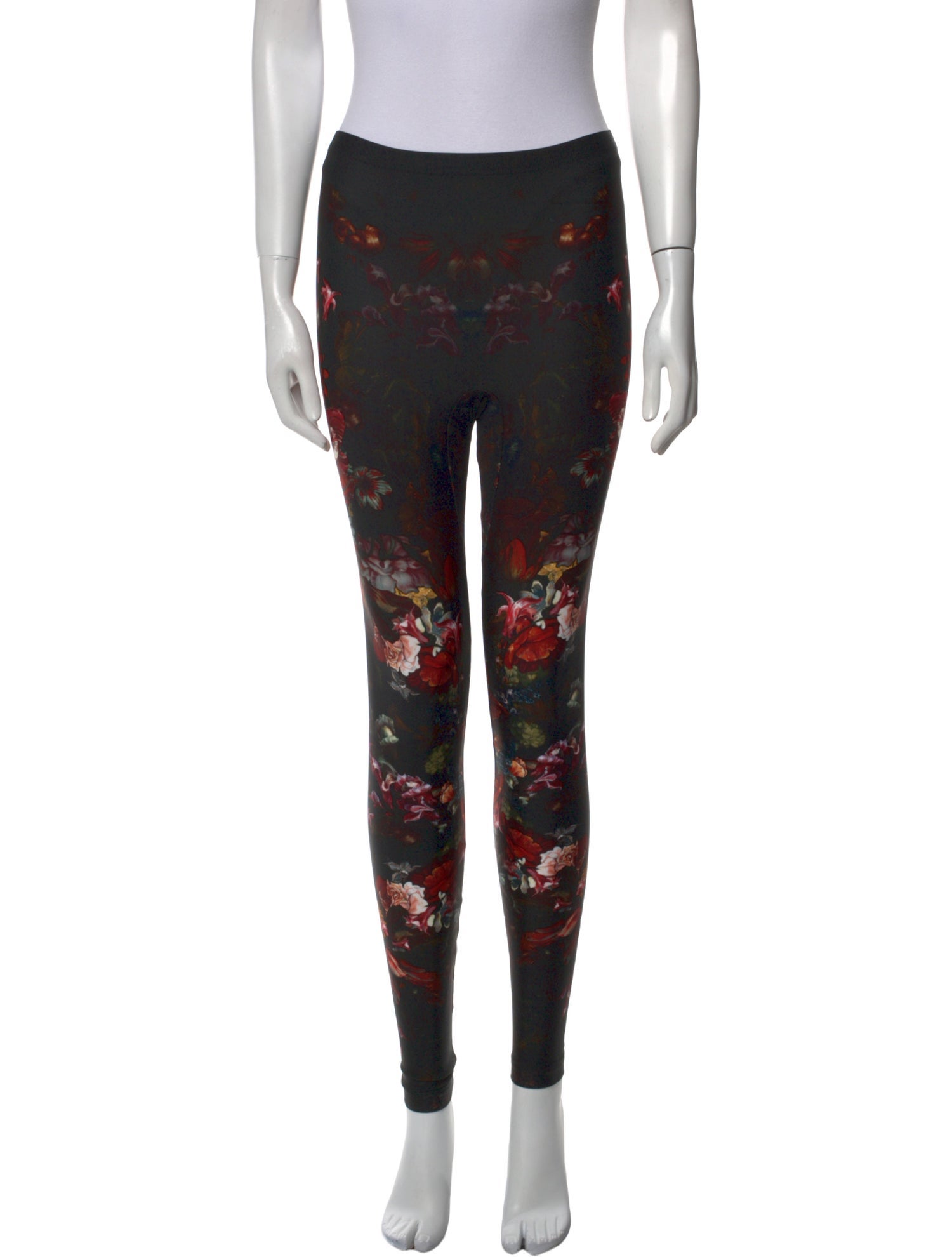 Alexander McQueen Nylon Skinny Leg Pants