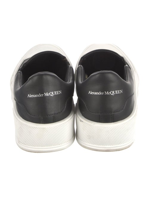 Alexander McQueen Leather Colorblock Pattern Sneakers