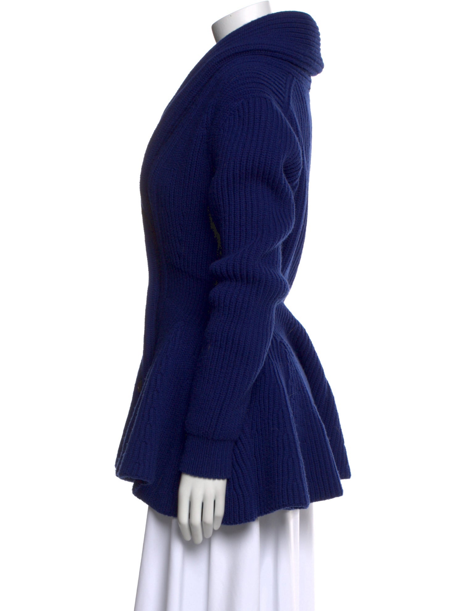 Alexander McQueen Wool V-Neck Sweater