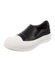 Alexander McQueen Leather Colorblock Pattern Sneakers