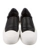 Alexander McQueen Leather Colorblock Pattern Sneakers