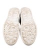 Alexander McQueen Leather Colorblock Pattern Sneakers