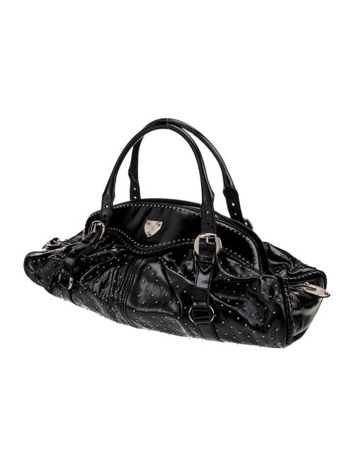 Alexander McQueen Patent Leather Top Handle Bag