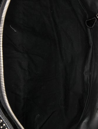 Alexander McQueen Patent Leather Top Handle Bag