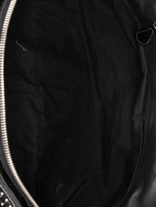 Alexander McQueen Patent Leather Top Handle Bag