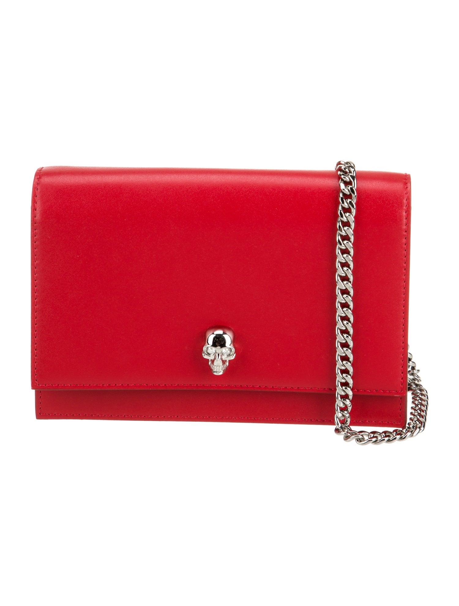 Alexander McQueen Leather Evening Bag