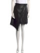Alexander McQueen Lambskin Knee-Length Skirt