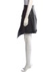Alexander McQueen Lambskin Knee-Length Skirt