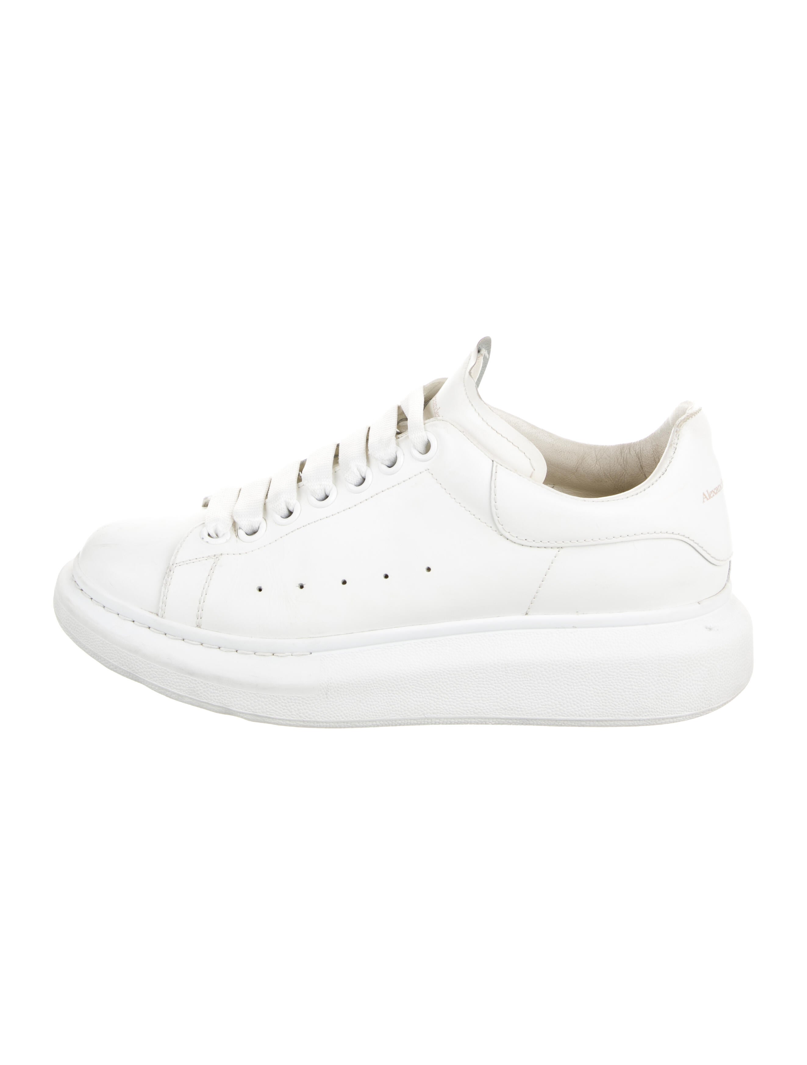 Alexander McQueen Leather Sneakers
