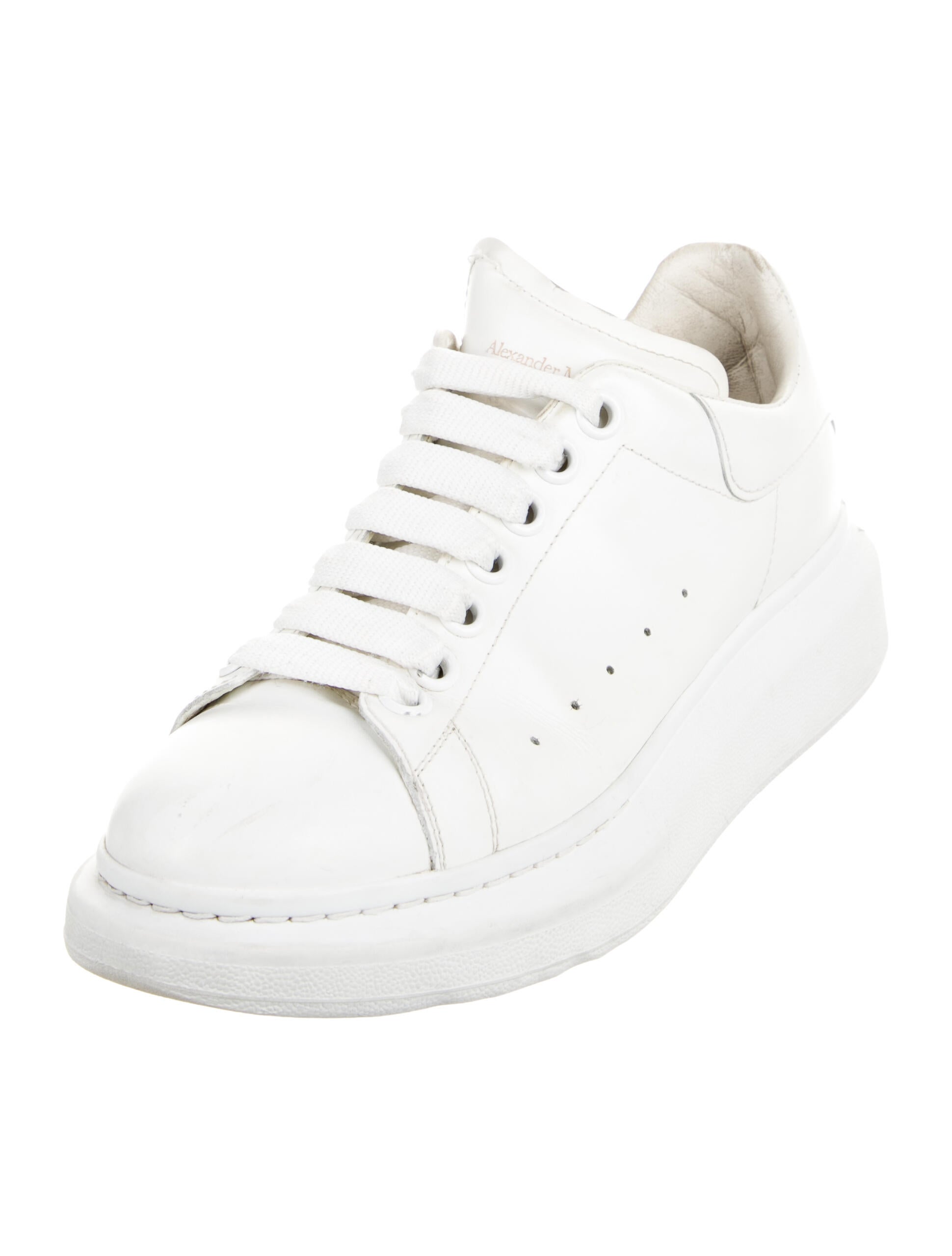 Alexander McQueen Leather Sneakers