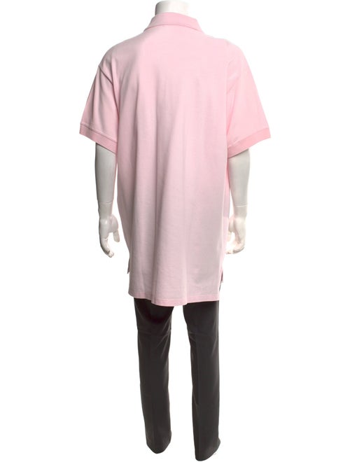 Alexander McQueen Crew Neck Short Sleeve Polo Shirt