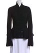 Alexander McQueen Wool Mock Neck Sweater