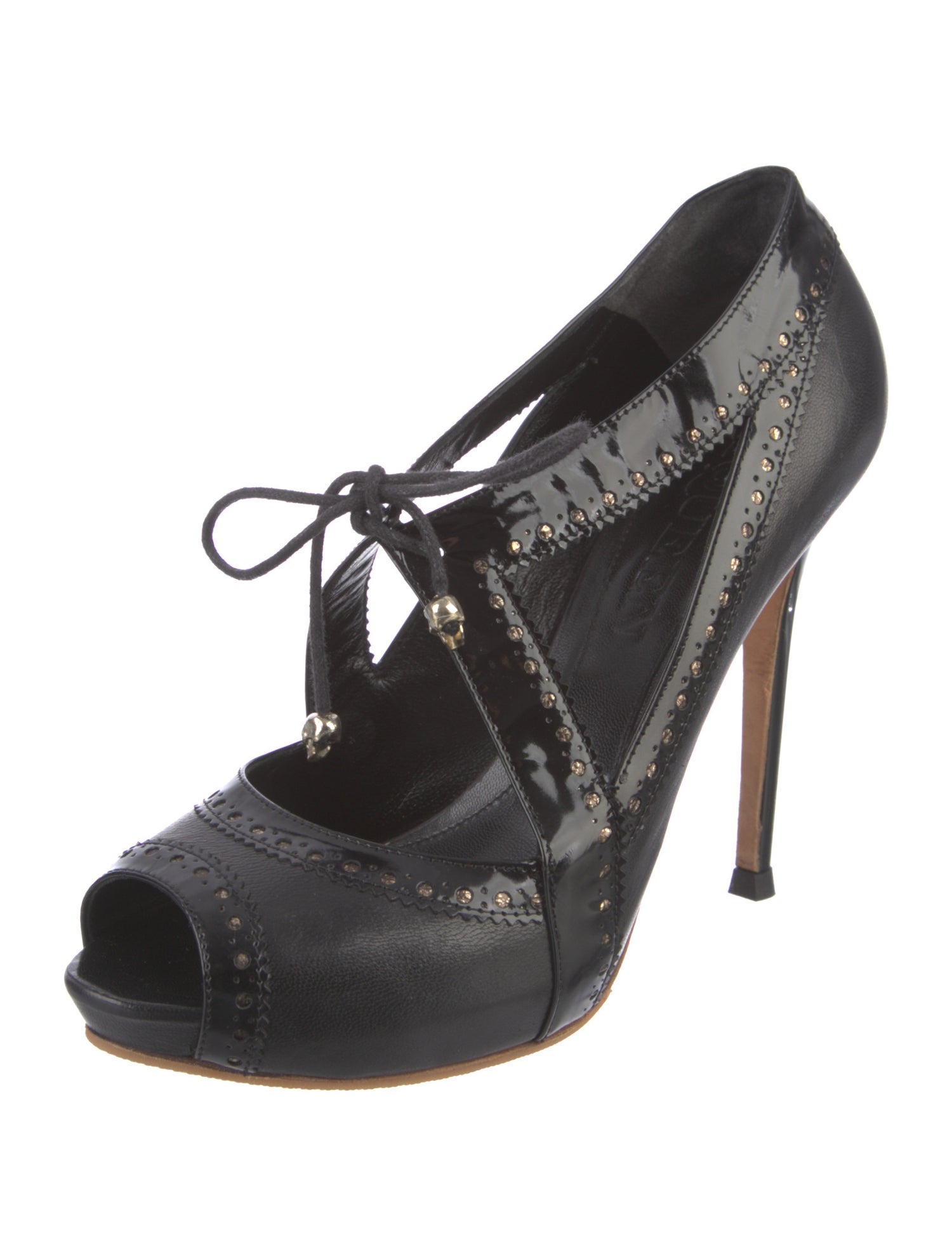 Alexander McQueen Leather Pumps