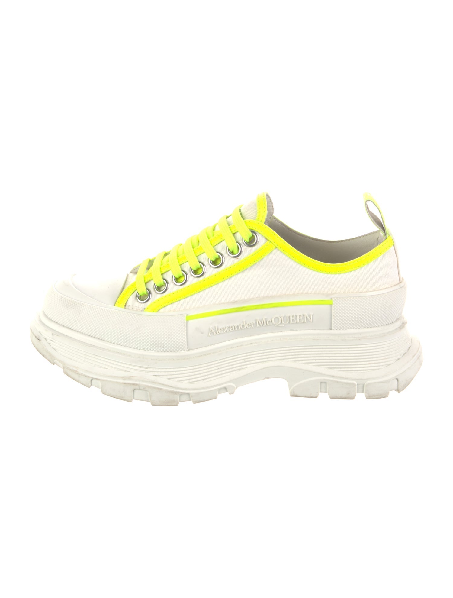 Alexander McQueen Canvas Chunky Sneakers