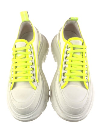 Alexander McQueen Canvas Chunky Sneakers