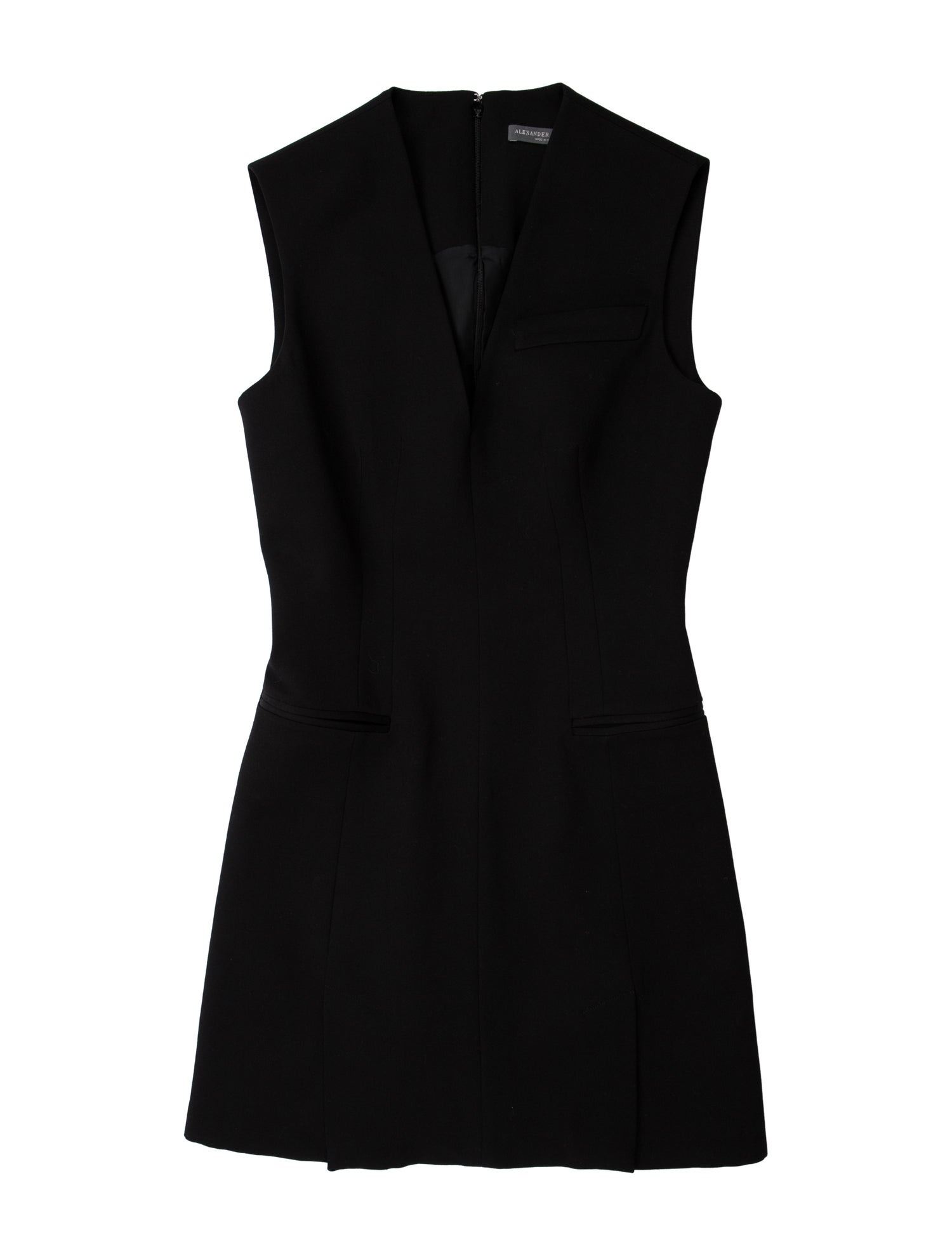Alexander McQueen Virgin Wool Mini Dress
