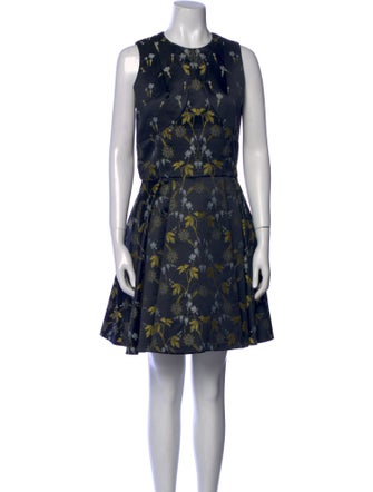 Alexander McQueen Printed Mini Dress