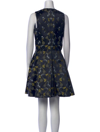 Alexander McQueen Printed Mini Dress