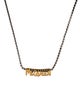 Alexander McQueen Graffiti Pendant Necklace