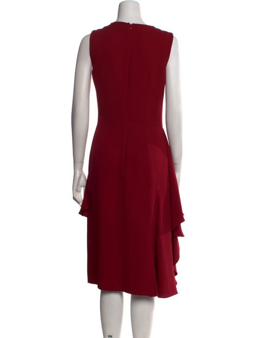 Alexander McQueen Silk Midi Length Dress