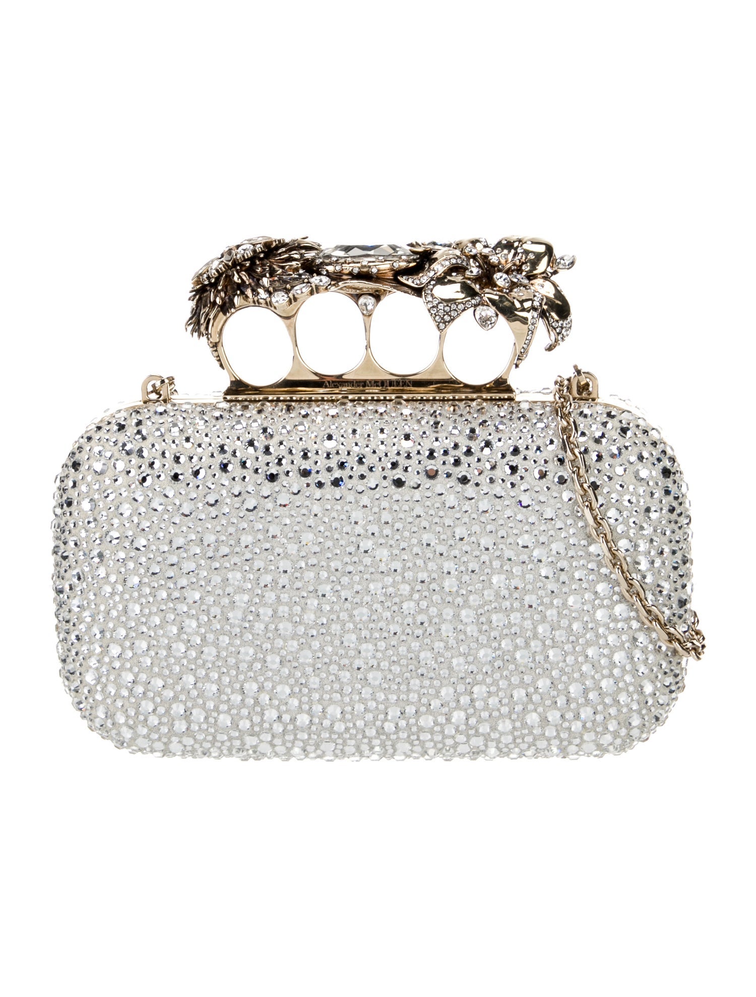 Alexander McQueen Crystal Minaudière