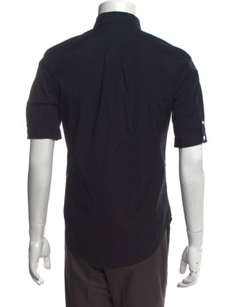 Alexander McQueen Graphic Print Short Sleeve Shirt