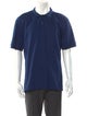 Alexander McQueen V-Neck Short Sleeve Polo Shirt