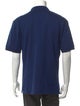 Alexander McQueen V-Neck Short Sleeve Polo Shirt