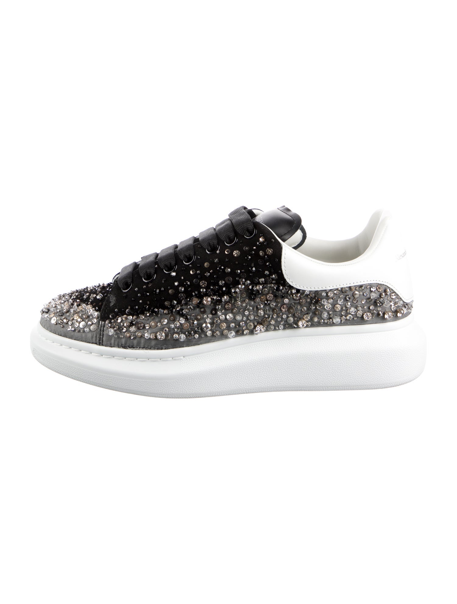 Alexander McQueen Suede Printed Sneakers