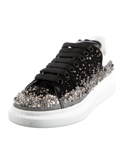 Alexander McQueen Suede Printed Sneakers