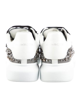 Alexander McQueen Suede Printed Sneakers