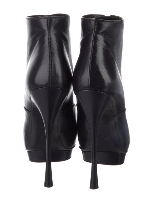 Alexander McQueen Leather Lace-Up Boots