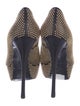 Alexander McQueen Leather Studded Accents Pumps