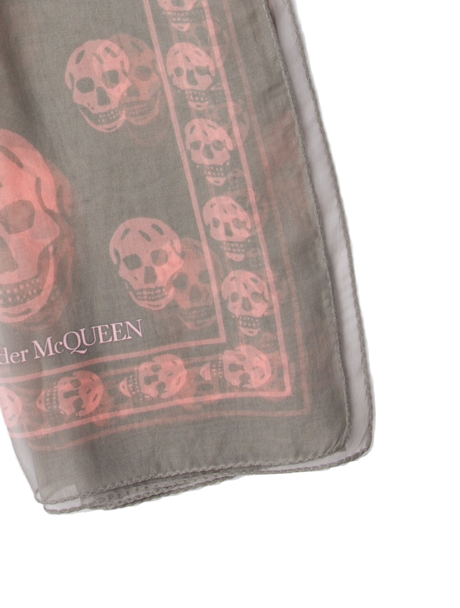 Alexander McQueen Silk Skull Scarf