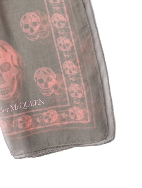 Alexander McQueen Silk Skull Scarf