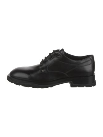 Alexander McQueen Leather Derby Shoes