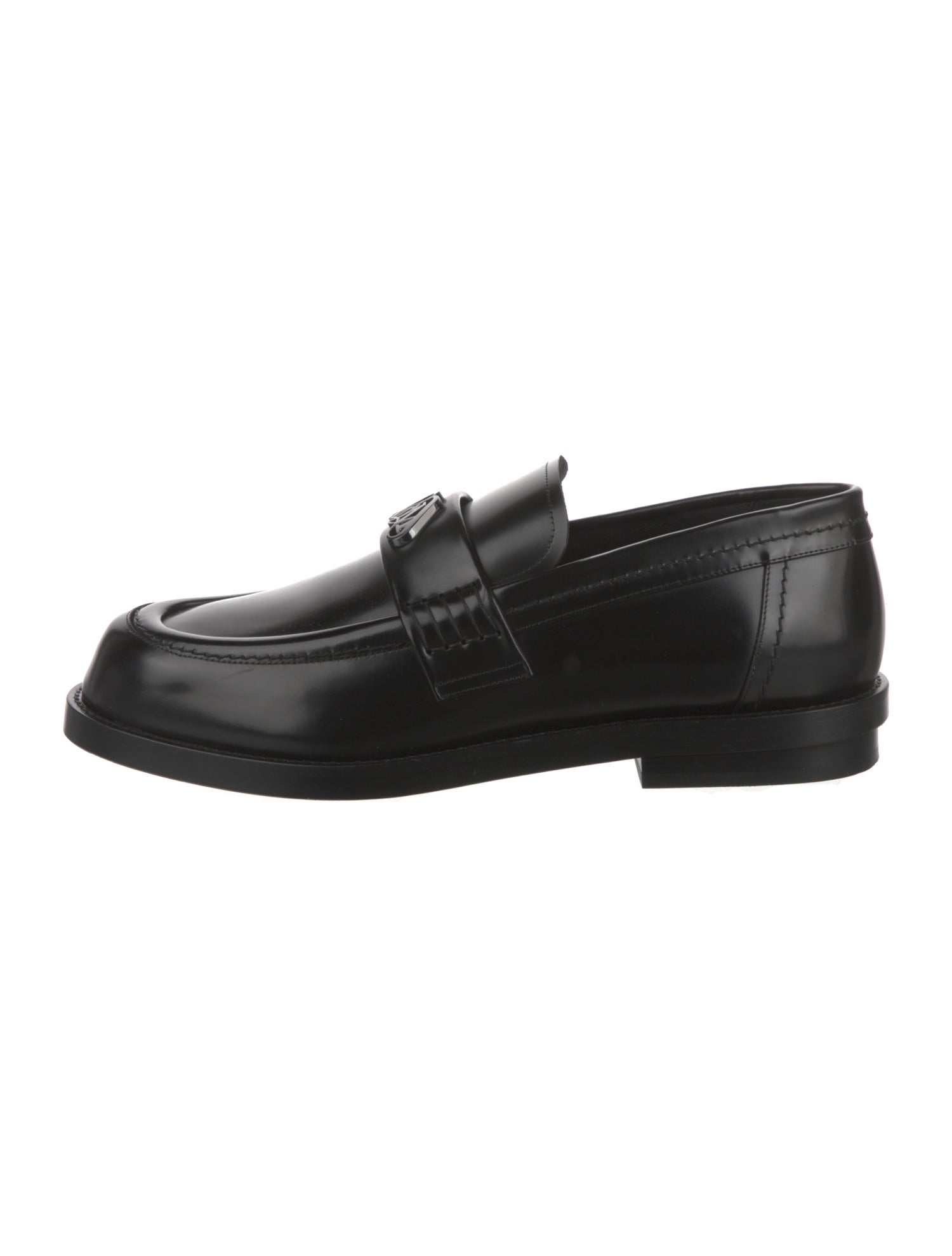 Alexander McQueen Patent Leather Dress Loafers